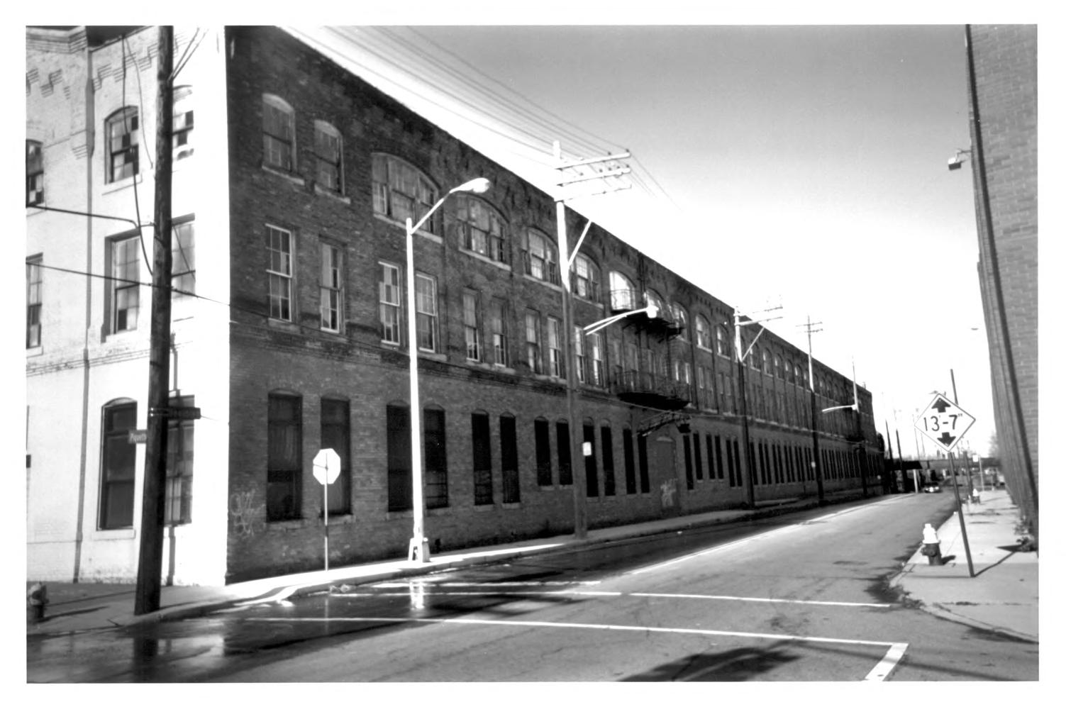 Ford Piquette Avenue Plant East Facade looking northwest